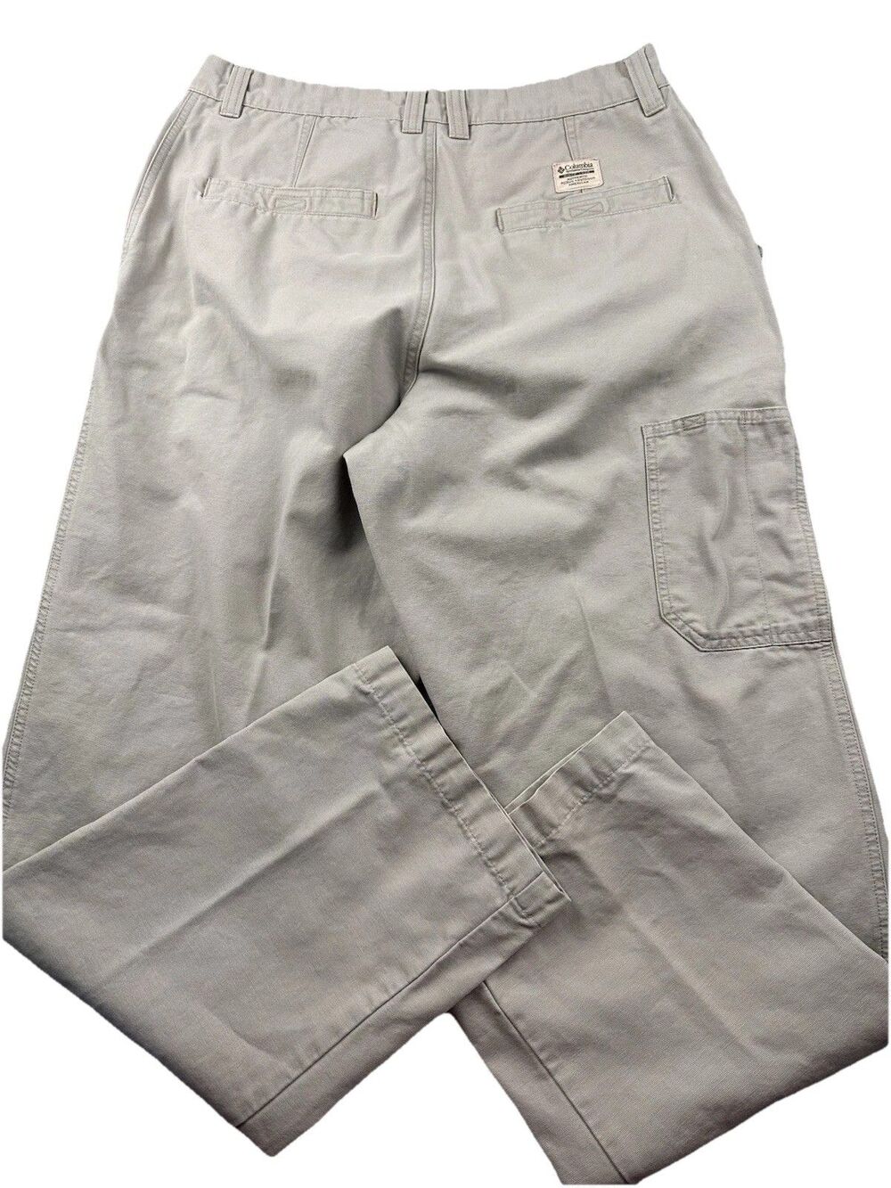 Columbia Men’s Flex ROC 6 Pocket Heavyweight Cotton Canvas Pants size 34 x 32 - Picture 3 of 9